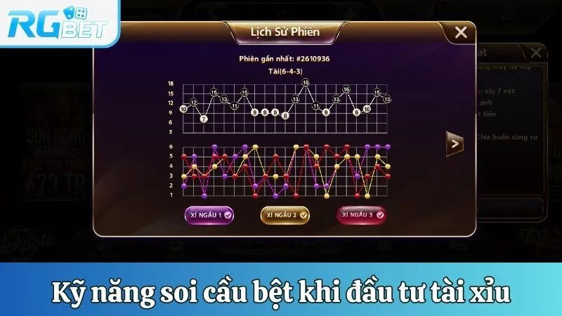 Kỹ năng soi cầu bệt khi đầu tư tài xỉu online