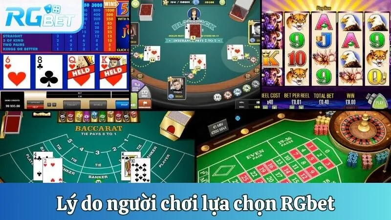 Lý do người chơi lựa chọn RGbet