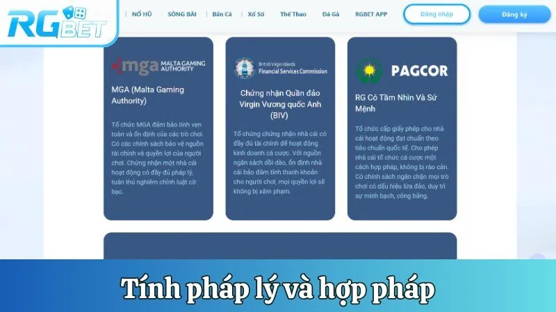 Tính pháp lý và hợp pháp